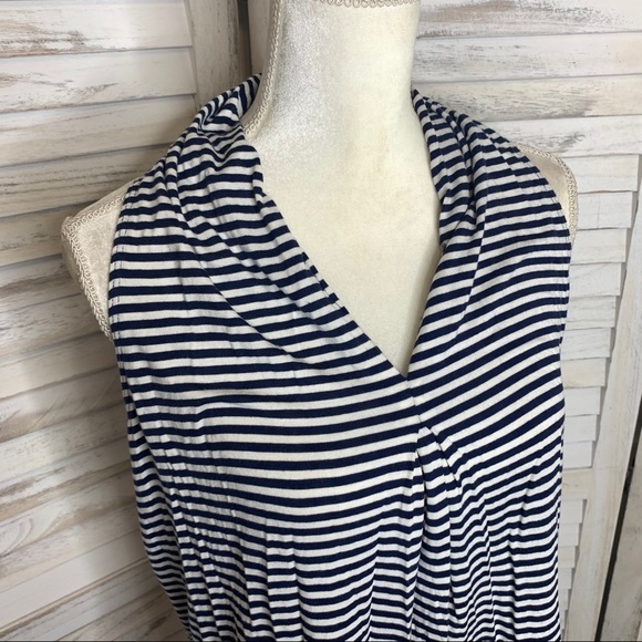 MAX STUDIO striped cowl neck tank top NWT S - Picture 5 of 10